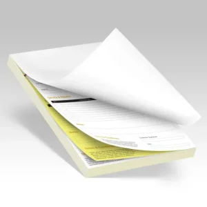 2-part NCR Form Pads w Wraparound Cover